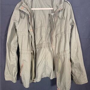 St. John's Bay Olive Green Utility Jacket